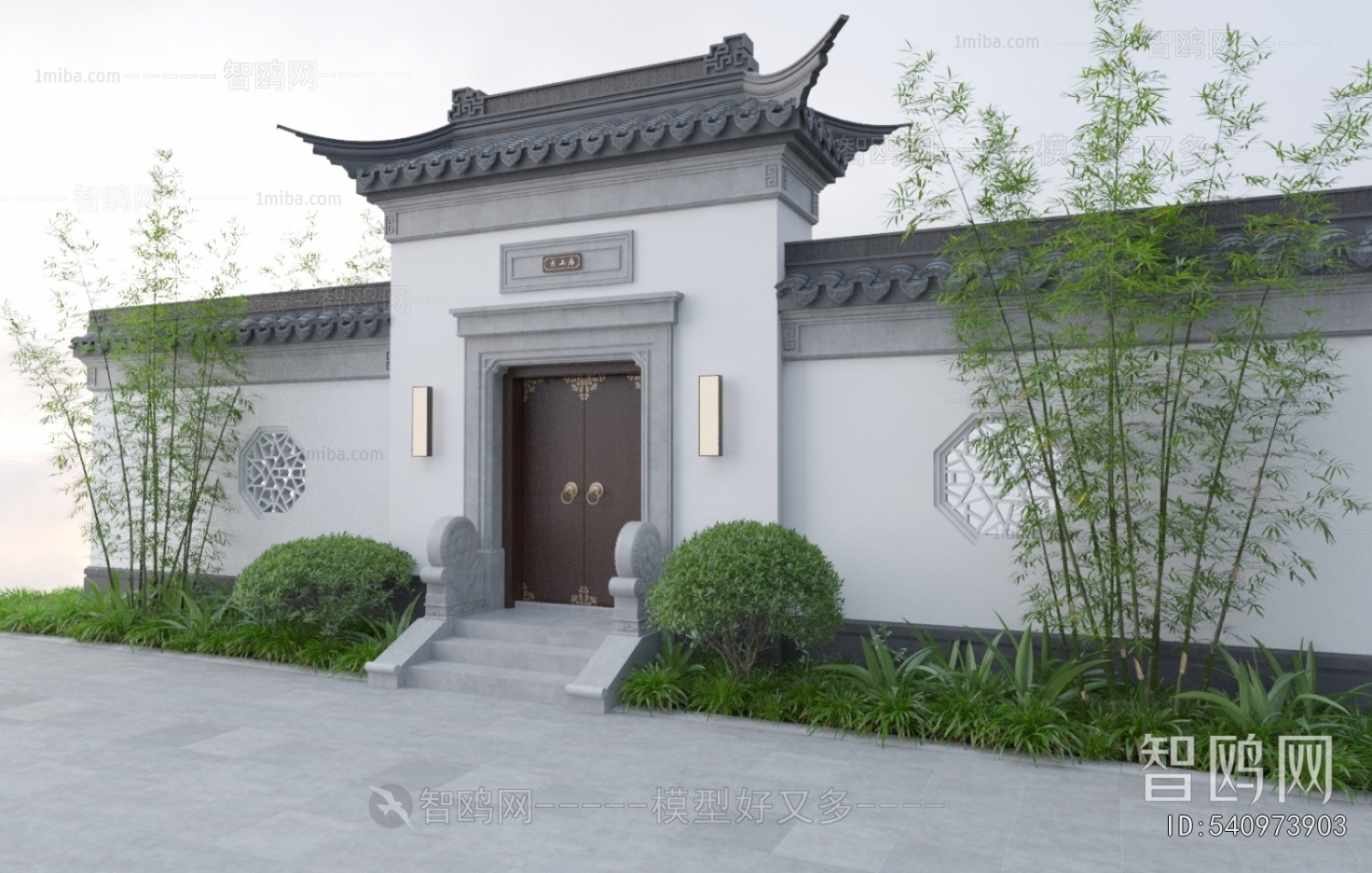 Chinese Style Facade Element