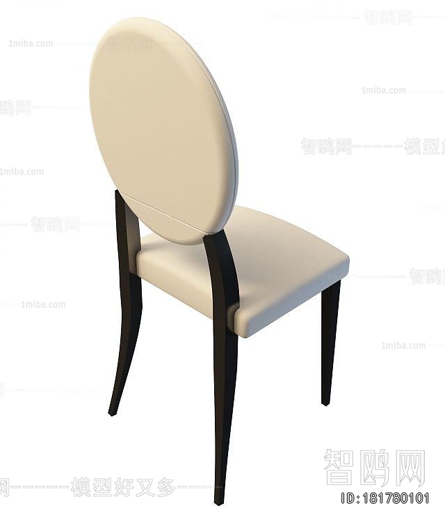Simple European Style Single Chair