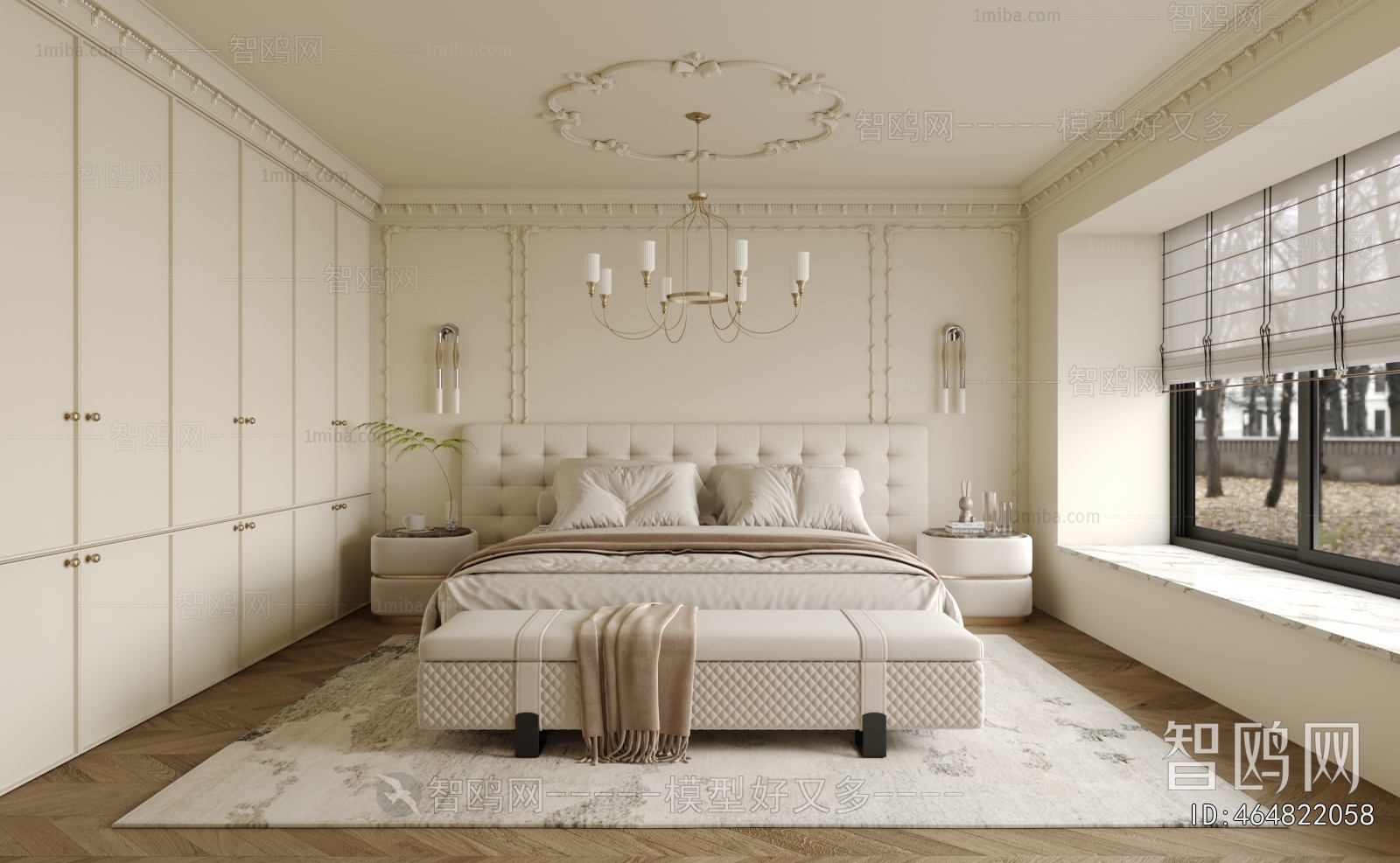 French Style Bedroom