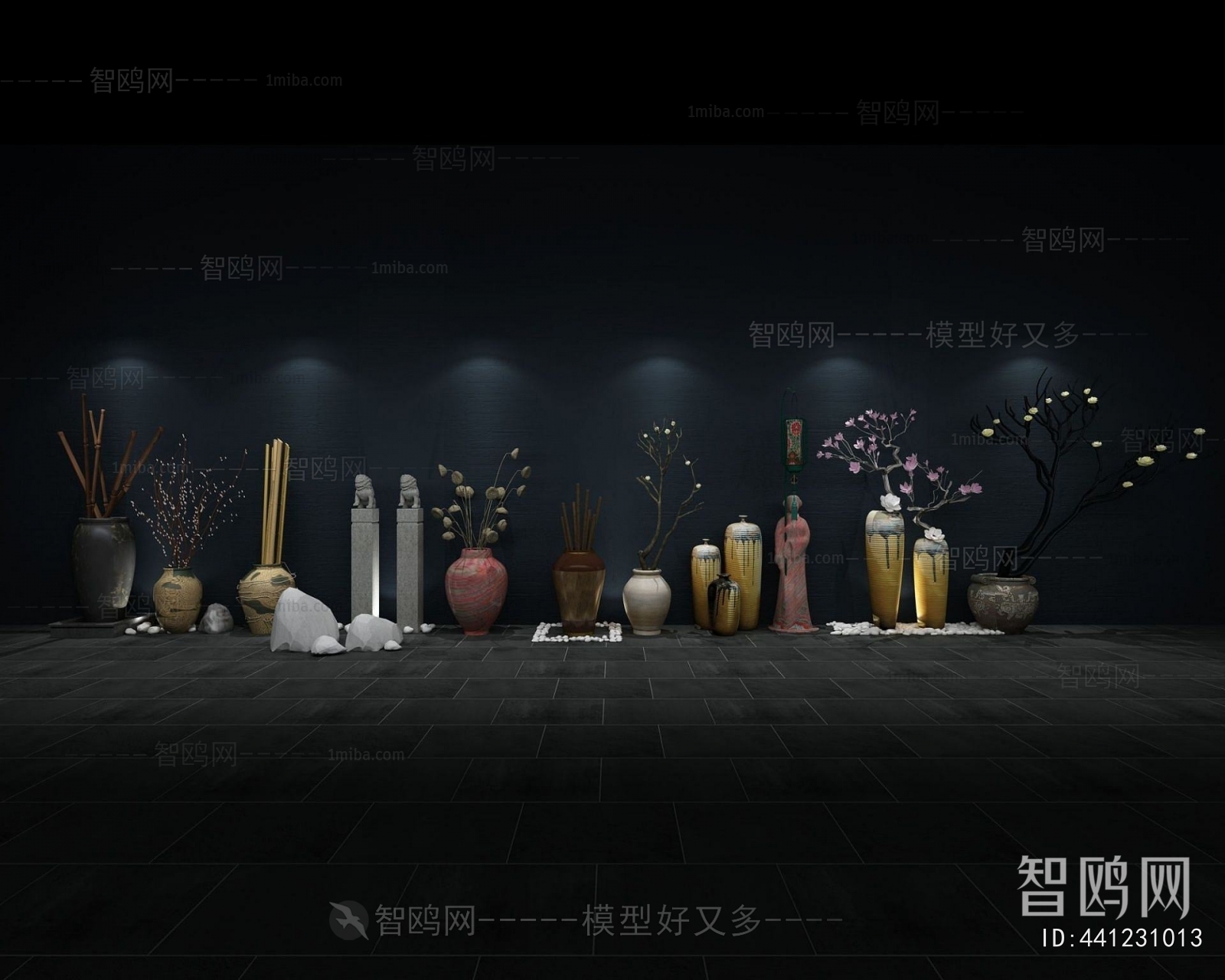 New Chinese Style Decorative Set