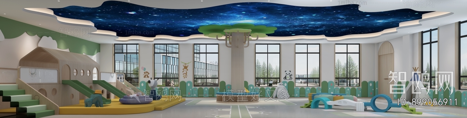 Modern Children's Playroom