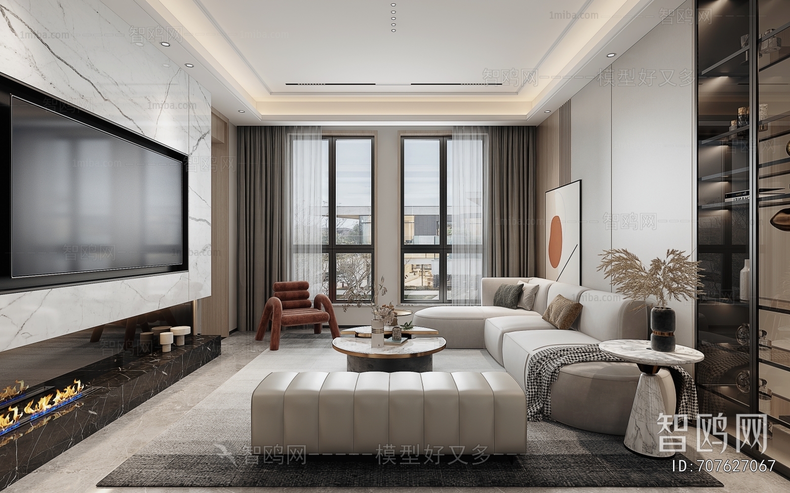 Modern A Living Room