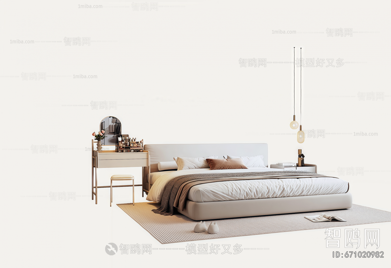 Modern Double Bed
