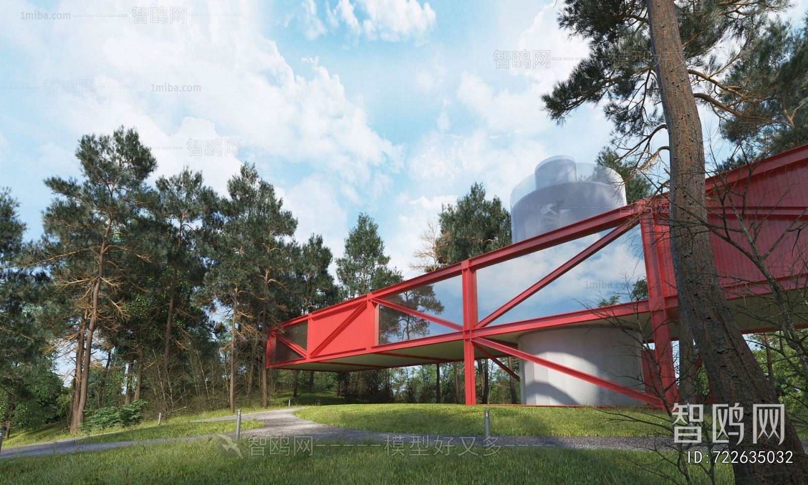 Modern Building Component