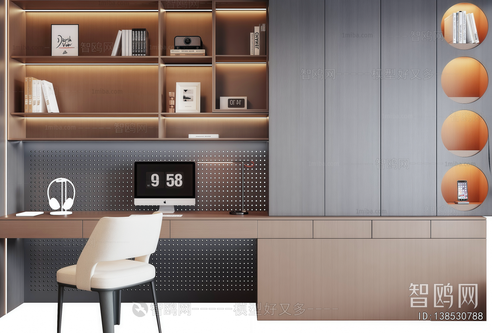 Modern Computer Desk And Chair