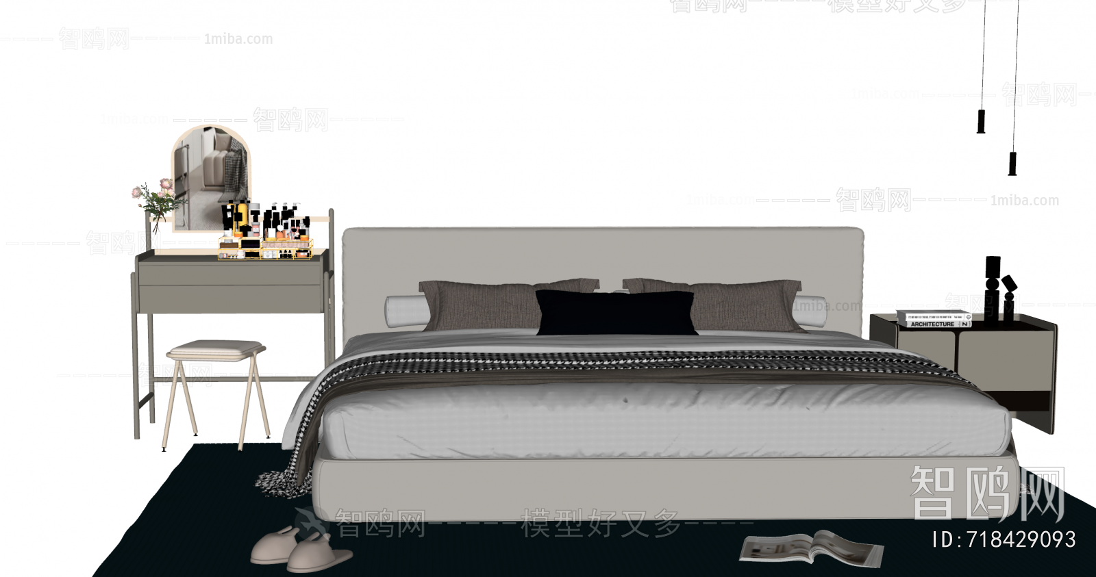 Modern Double Bed