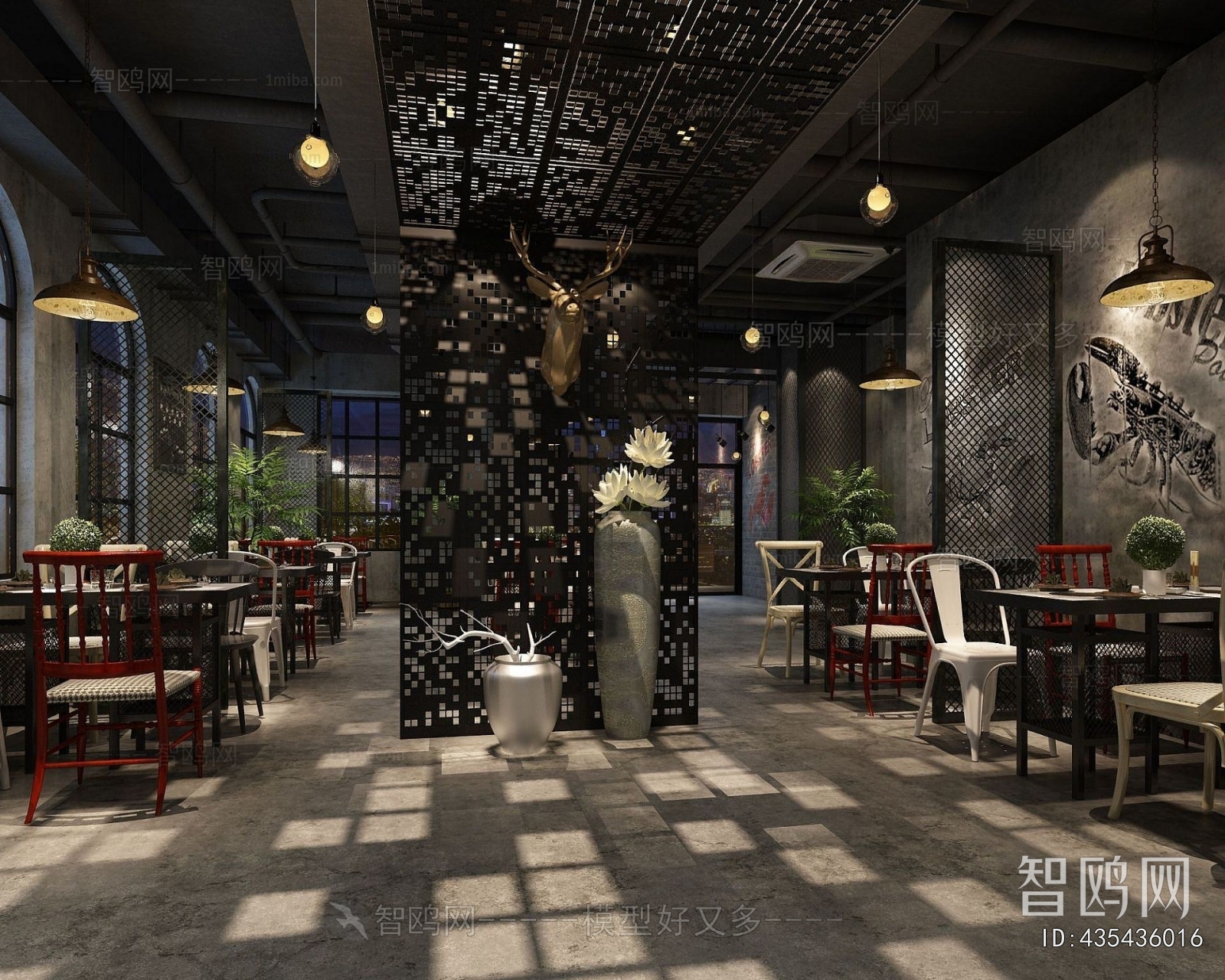 Industrial Style Restaurant