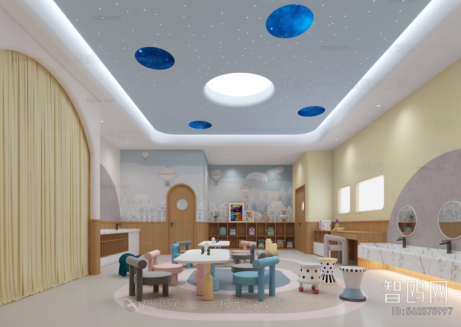 Modern Kindergarten Classrooms