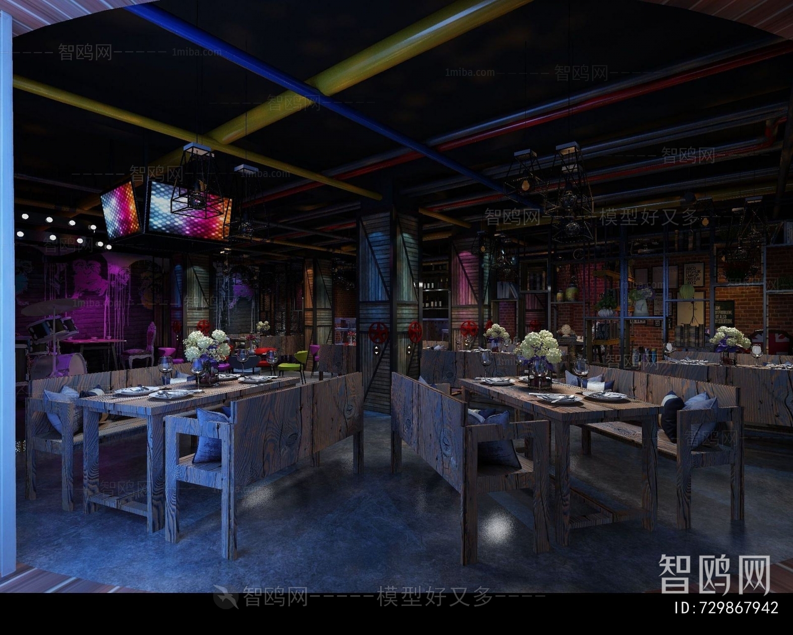 Industrial Style Restaurant