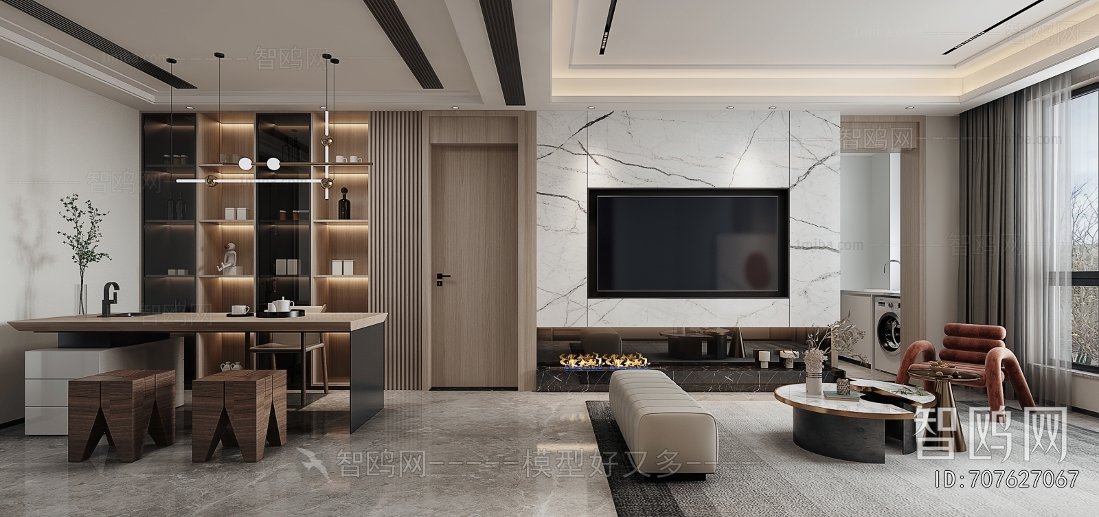 Modern A Living Room