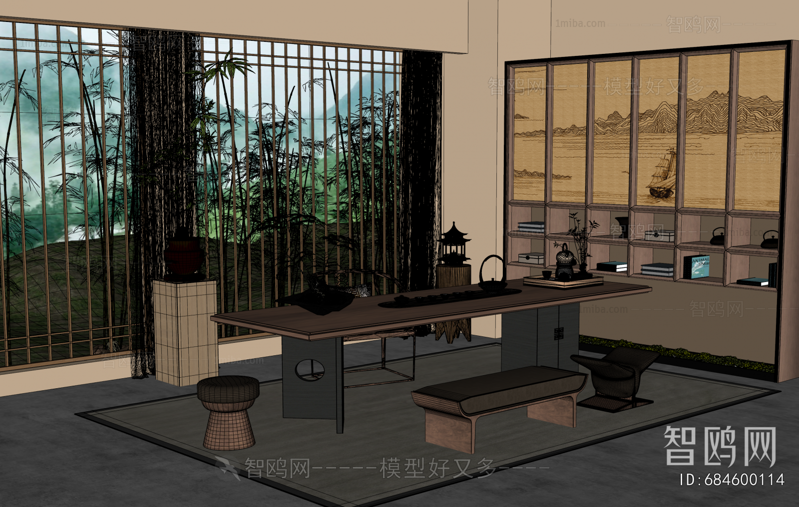 New Chinese Style Tea House