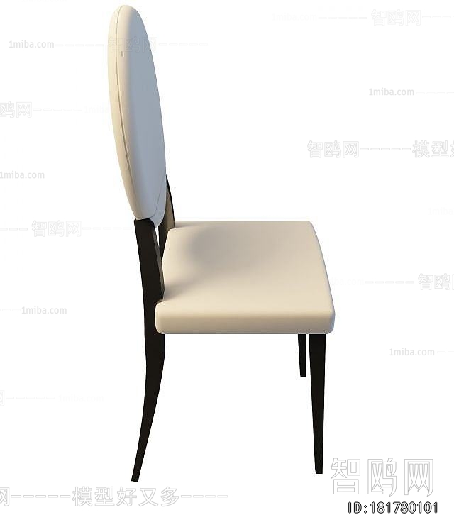 Simple European Style Single Chair