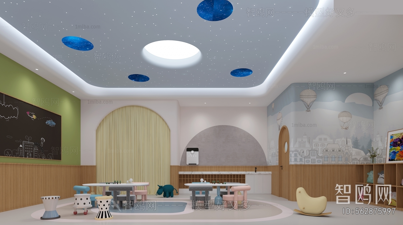 Modern Kindergarten Classrooms