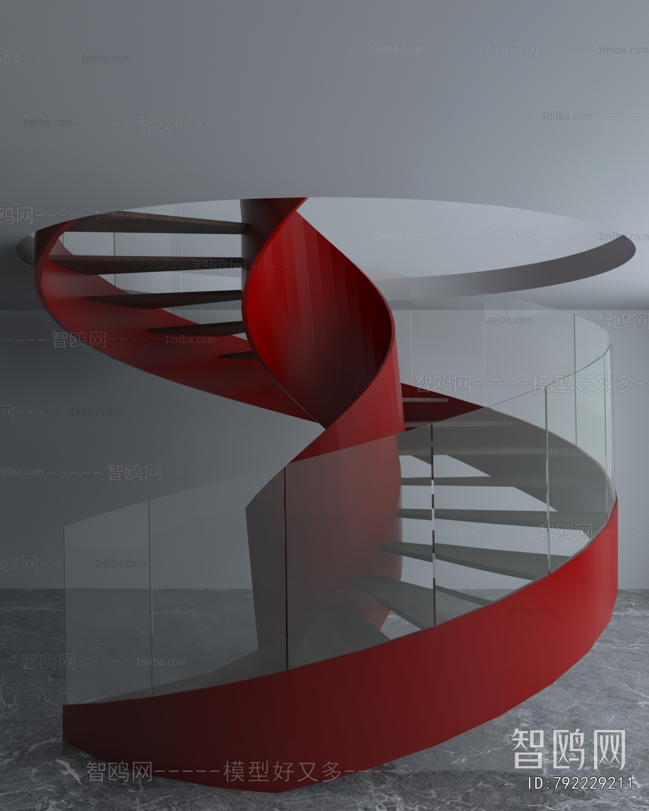 Modern Rotating Staircase