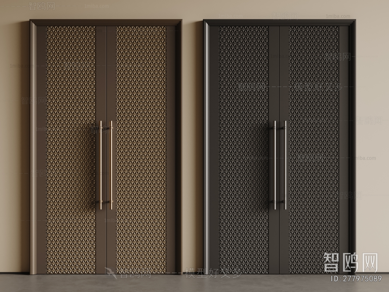 Modern Double Door