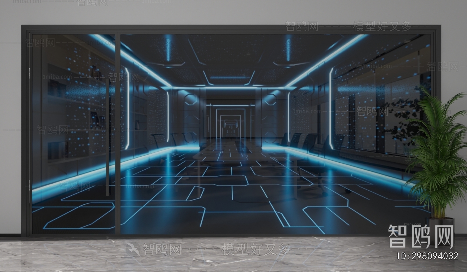 Modern Glass Screen Partition