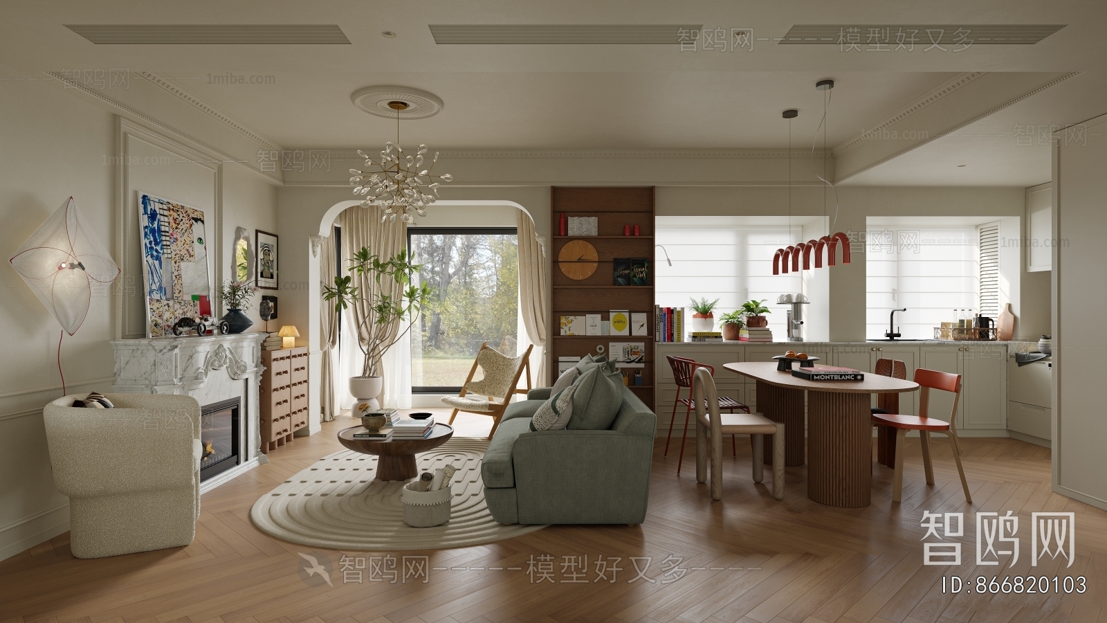 French Style A Living Room