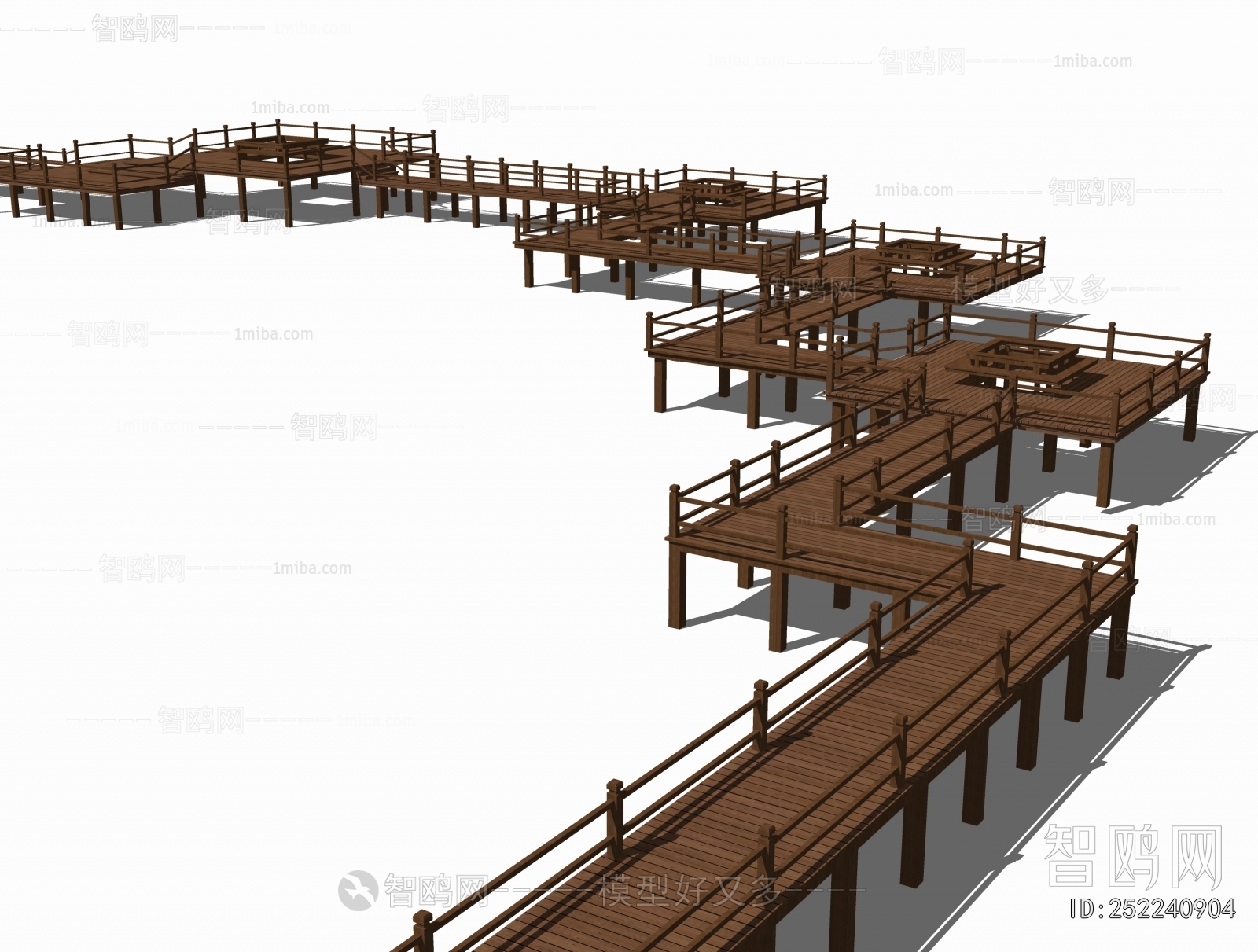 Chinese Style Ancient Architectural Buildings