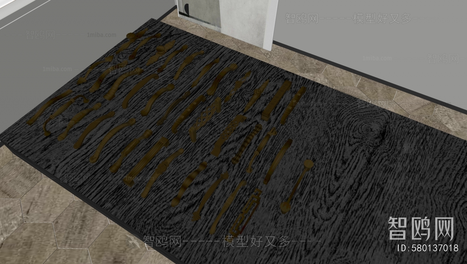 New Chinese Style Door Handle