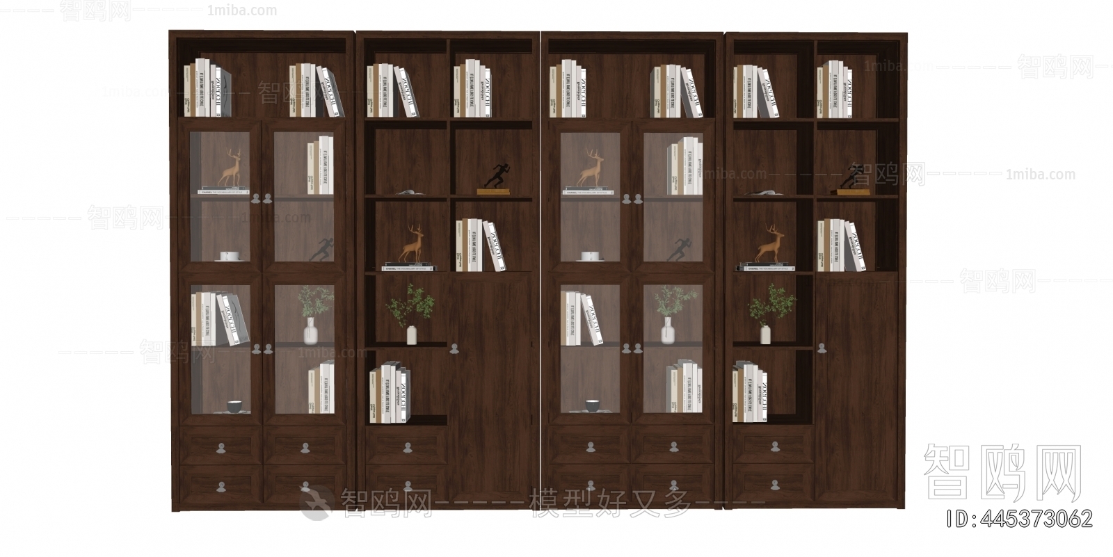 New Chinese Style Bookcase