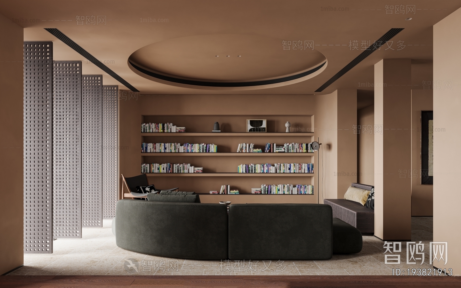 Wabi-sabi Style A Living Room