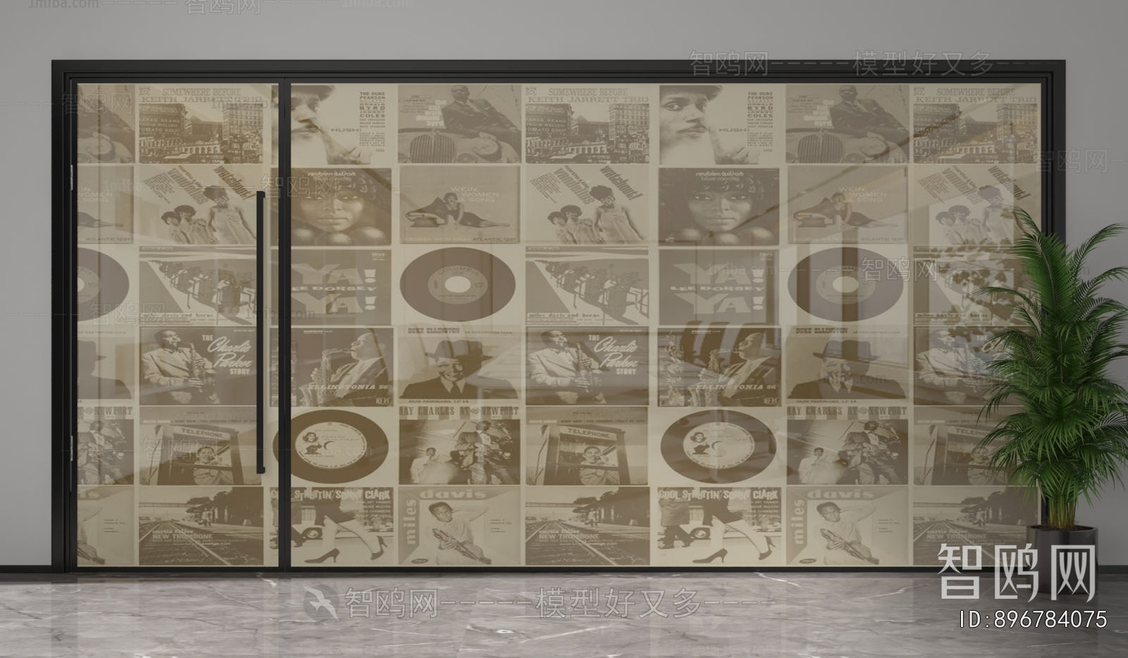 Modern Glass Screen Partition