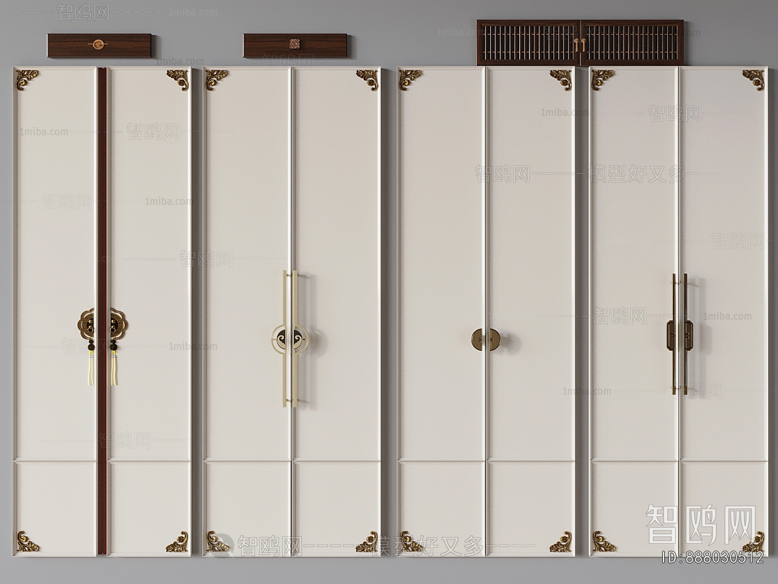 New Chinese Style Door Panel