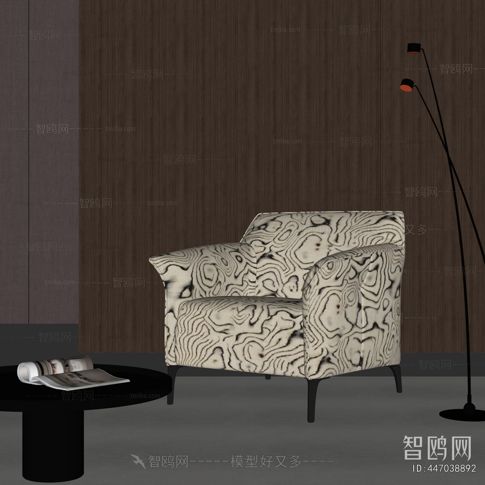 现代单人沙发