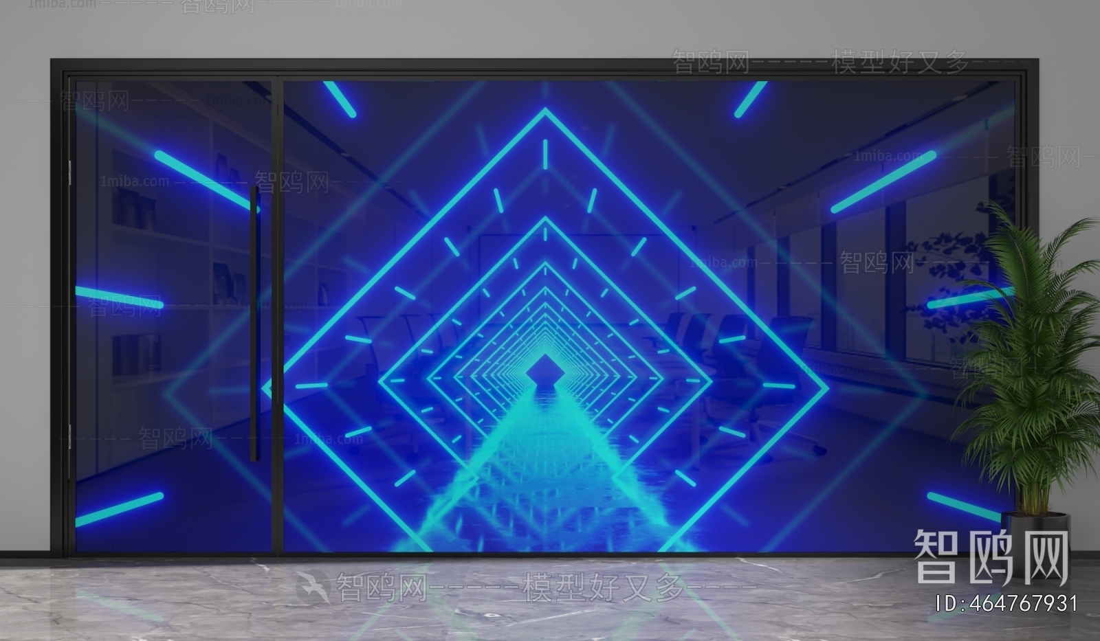 Modern Glass Screen Partition