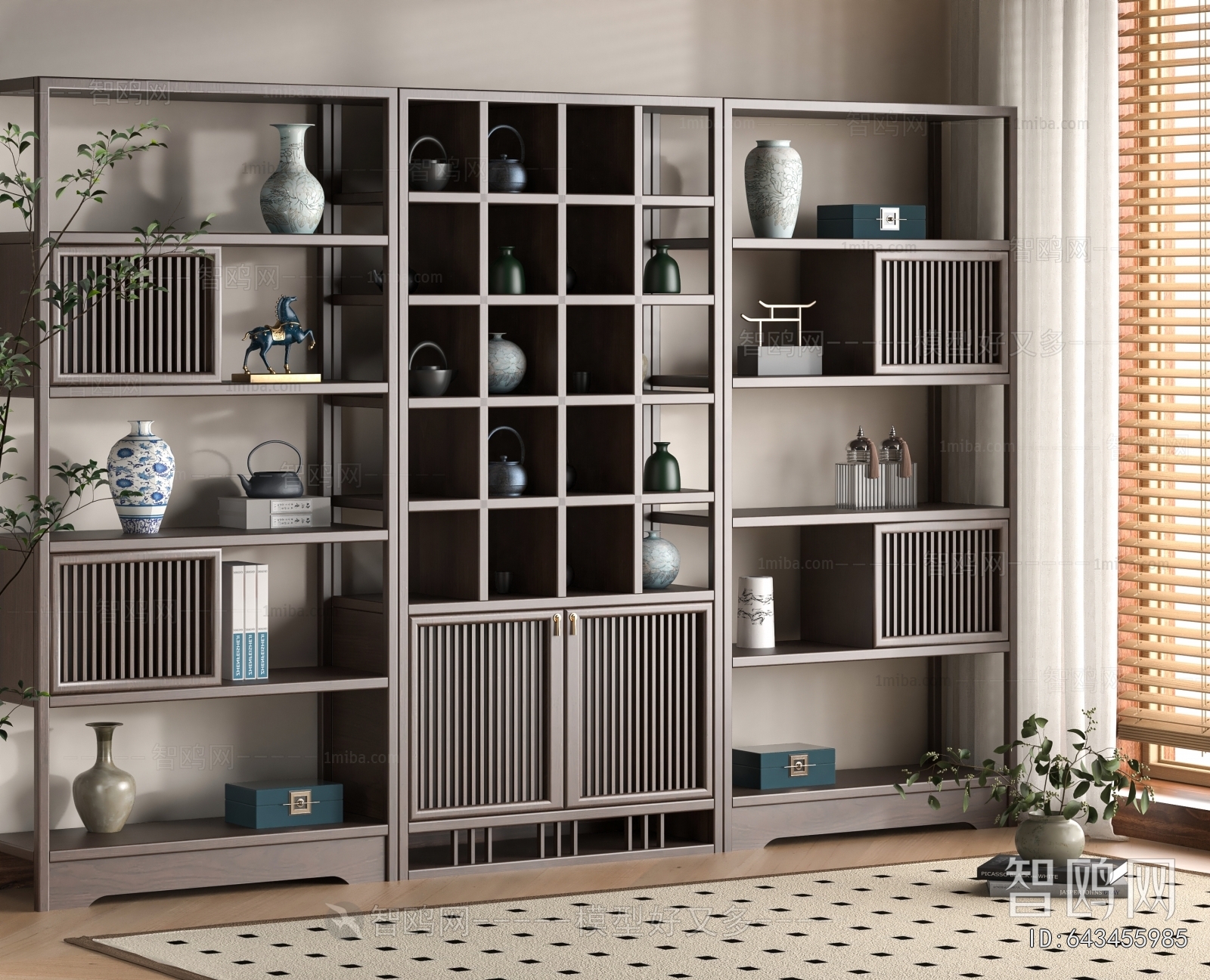 New Chinese Style Antique Rack