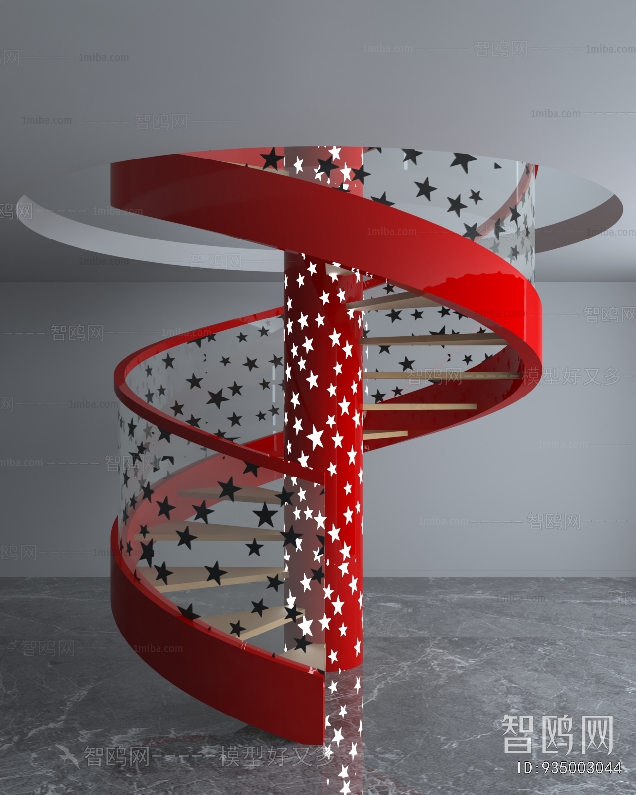 Modern Rotating Staircase