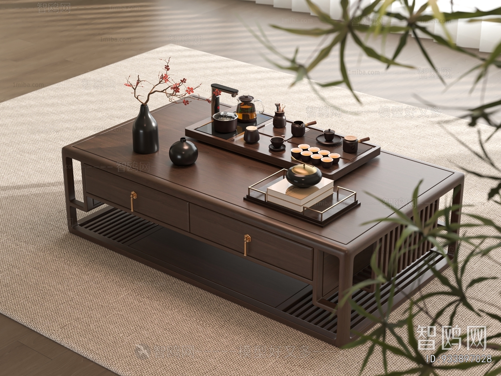 New Chinese Style Coffee Table