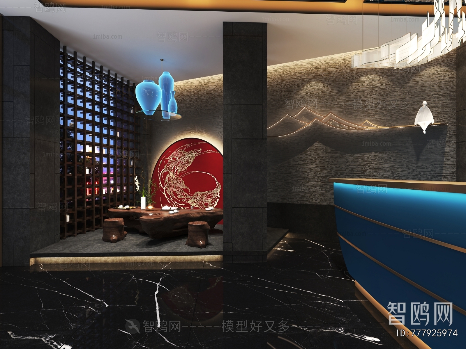 New Chinese Style SPA Foot Bath