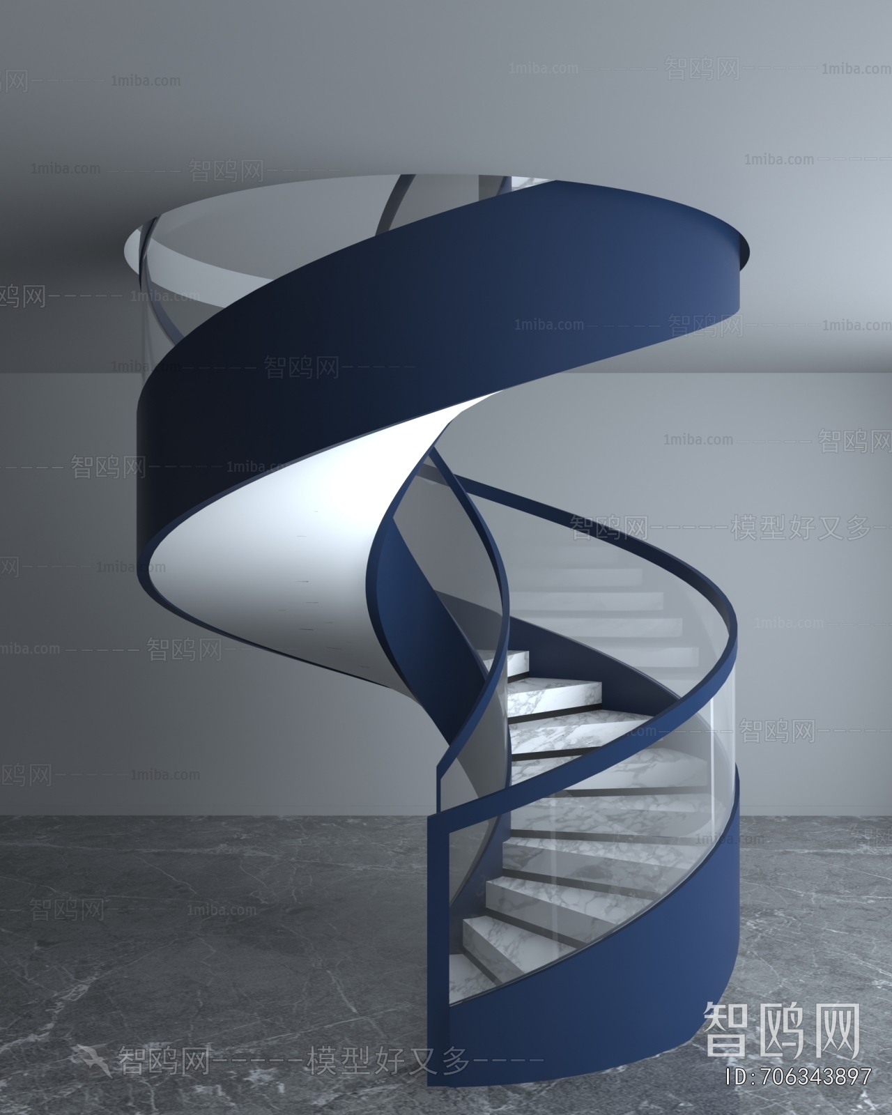 Modern Rotating Staircase