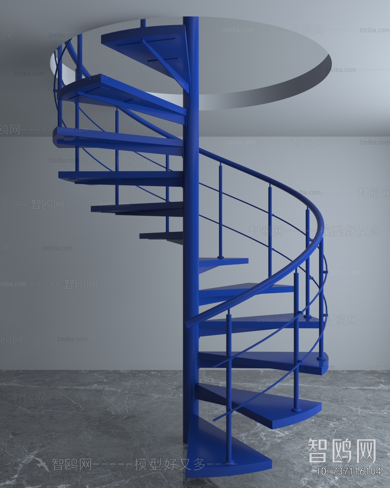 Modern Rotating Staircase
