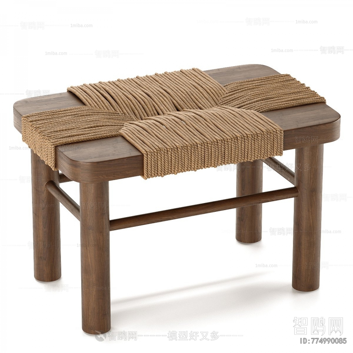 Modern Wooden Bench Or Stool