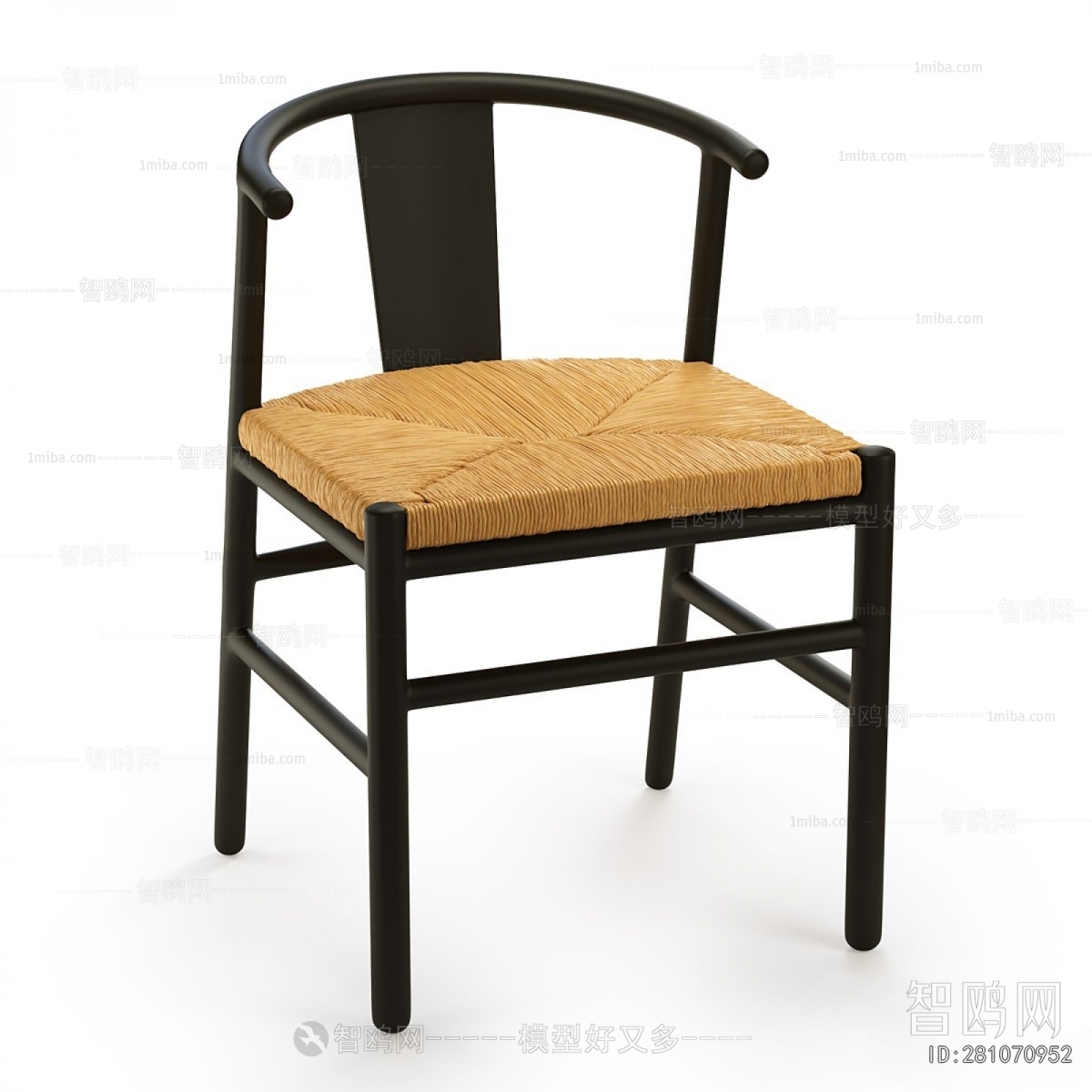 New Chinese Style Single Chair