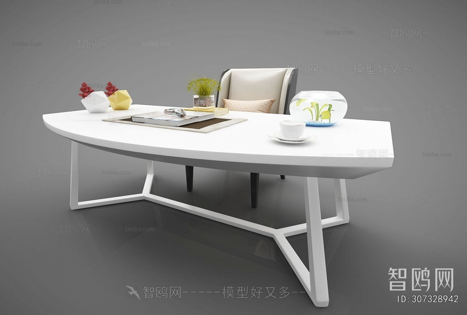 Modern Computer Desk And Chair