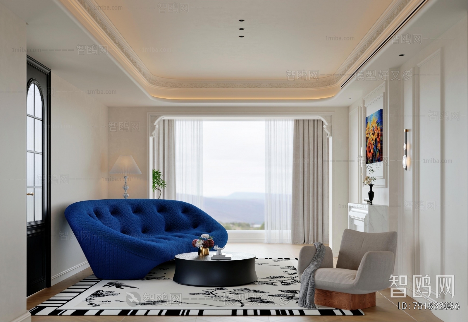 French Style A Living Room