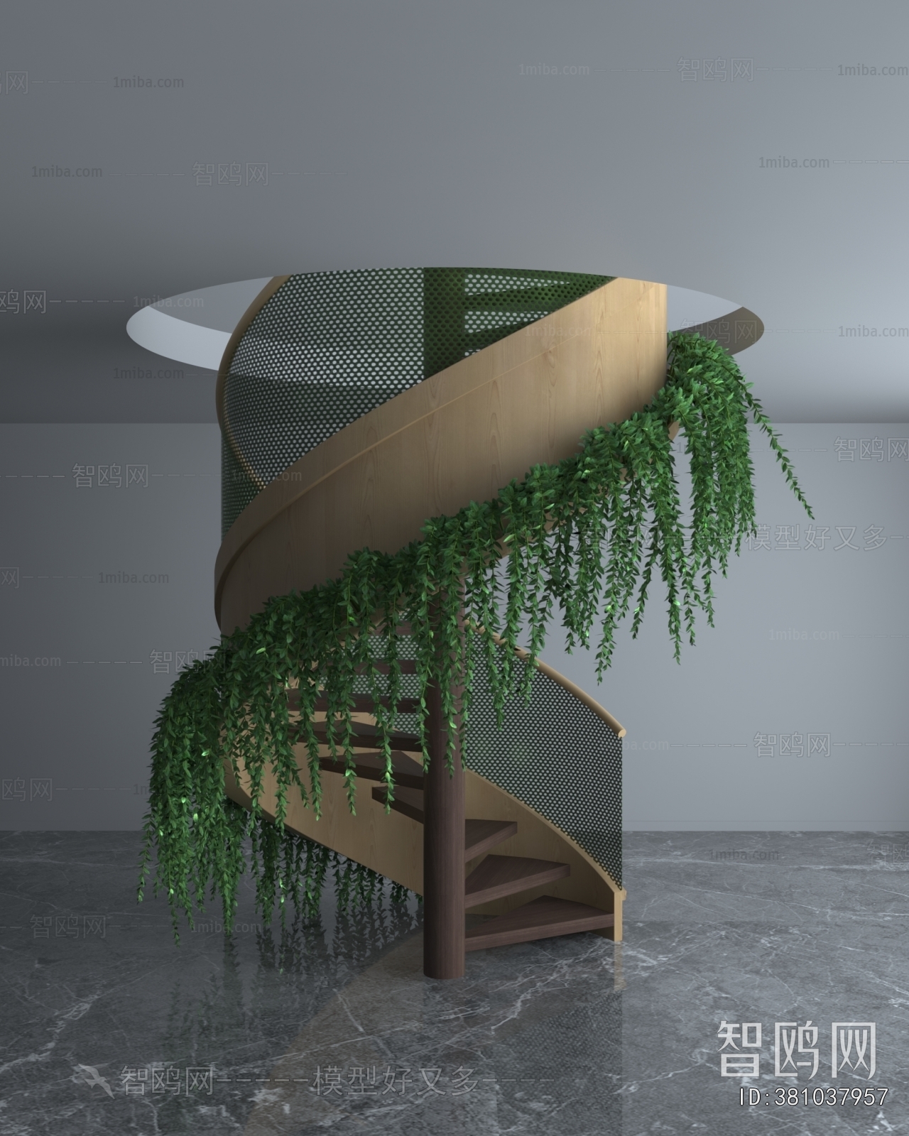 Modern Rotating Staircase