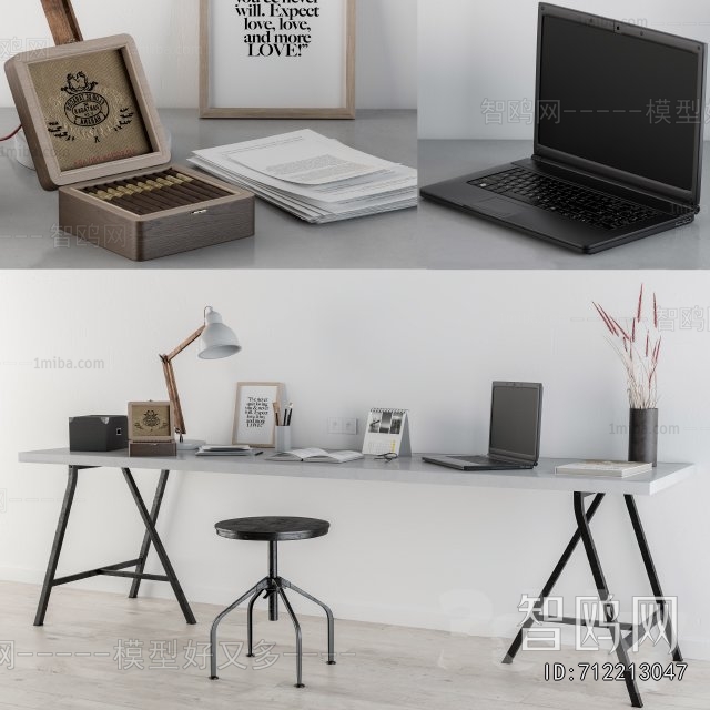 Modern Computer Desk And Chair