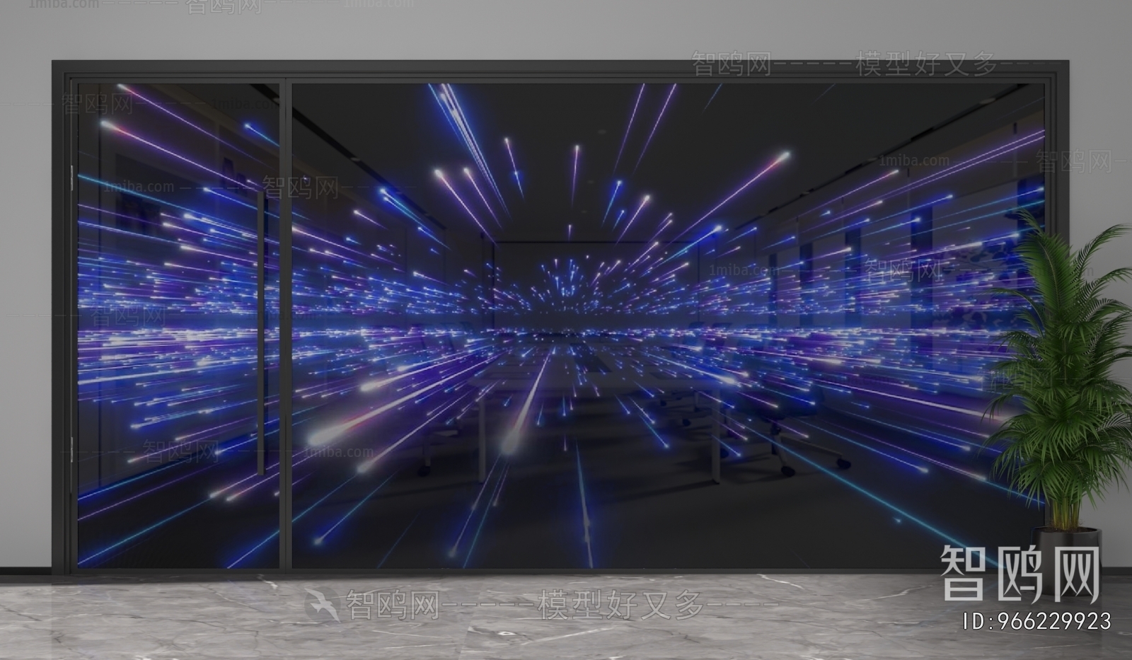 Modern Glass Screen Partition