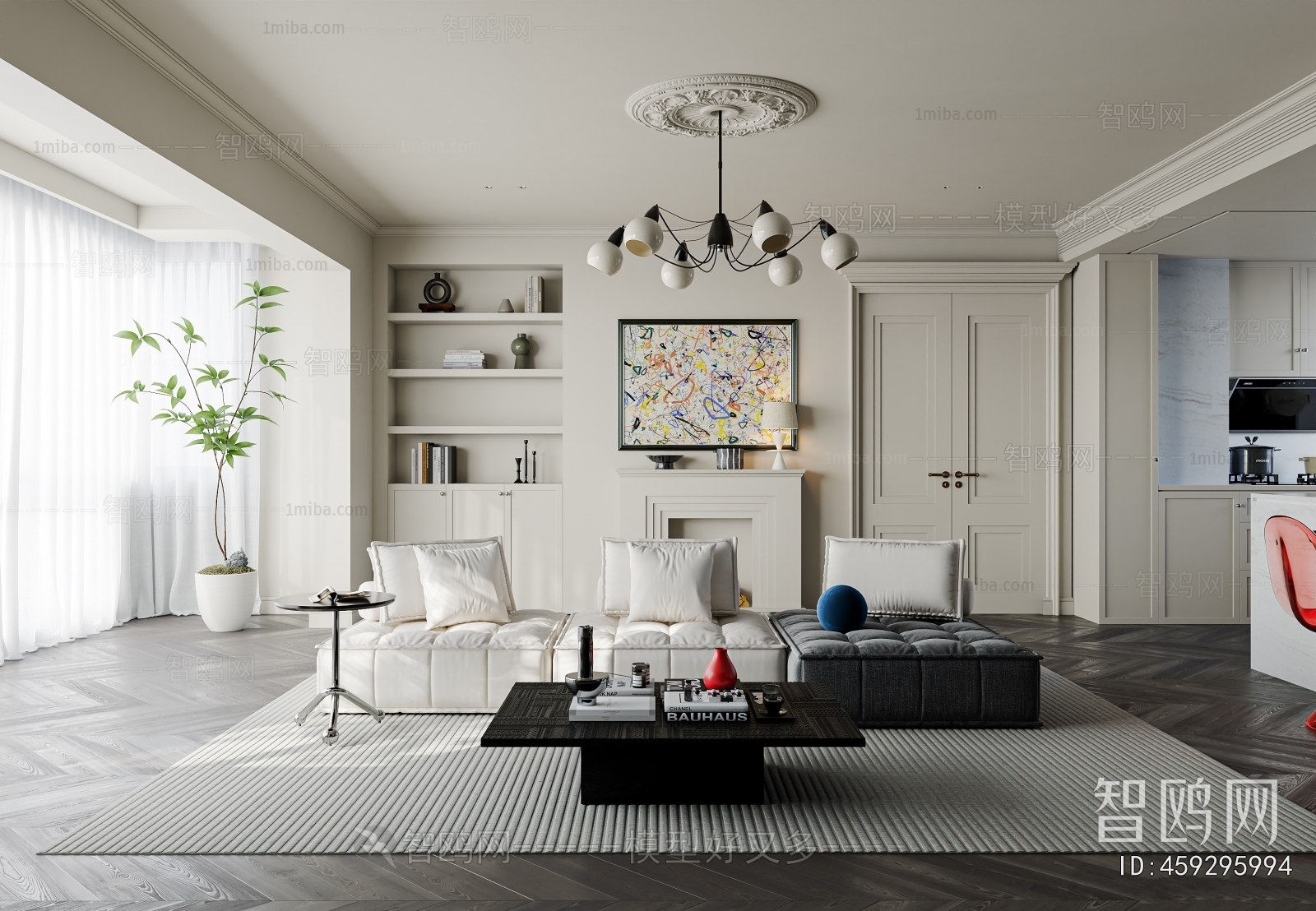 French Style A Living Room