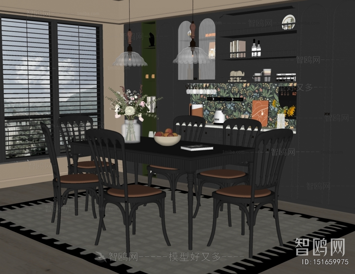 French Style Dining Room