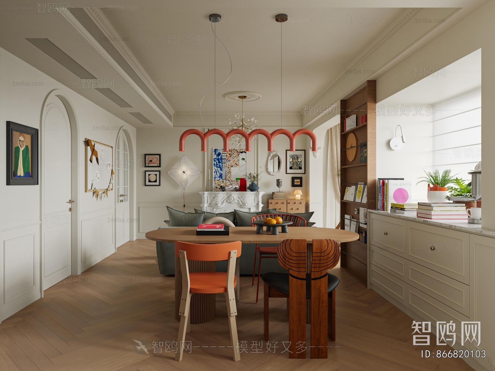 French Style A Living Room