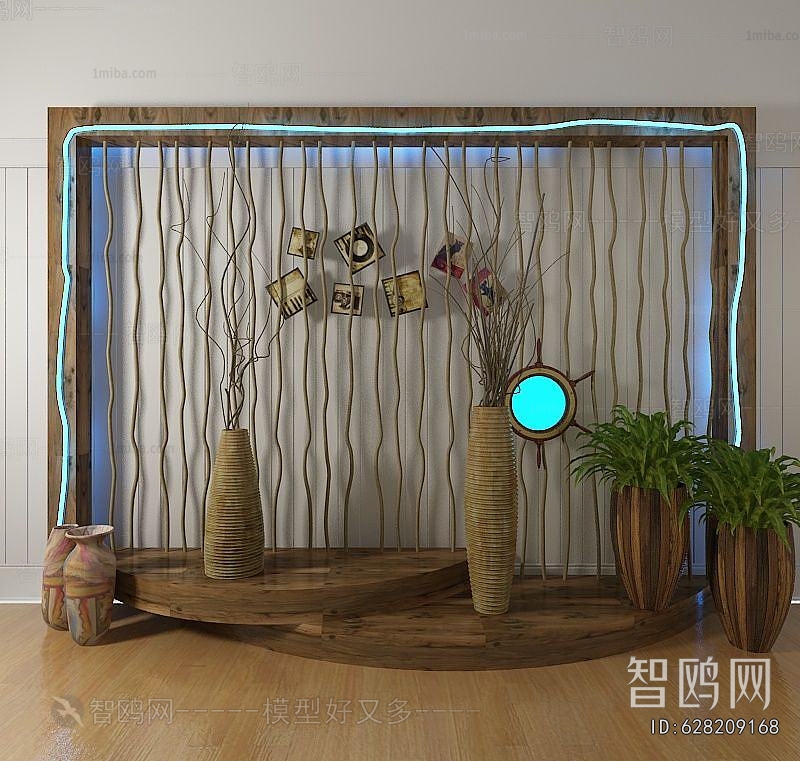 New Chinese Style Hallway