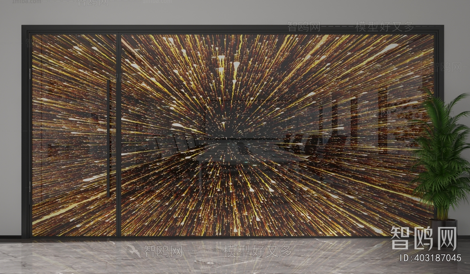 Modern Glass Screen Partition