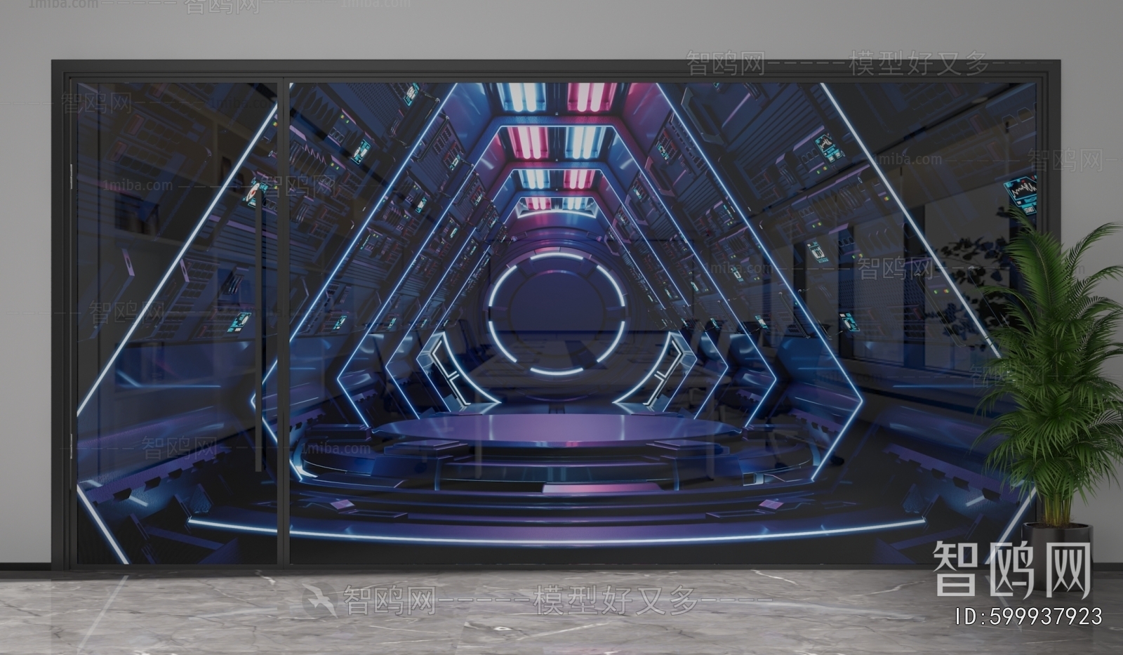 Modern Glass Screen Partition