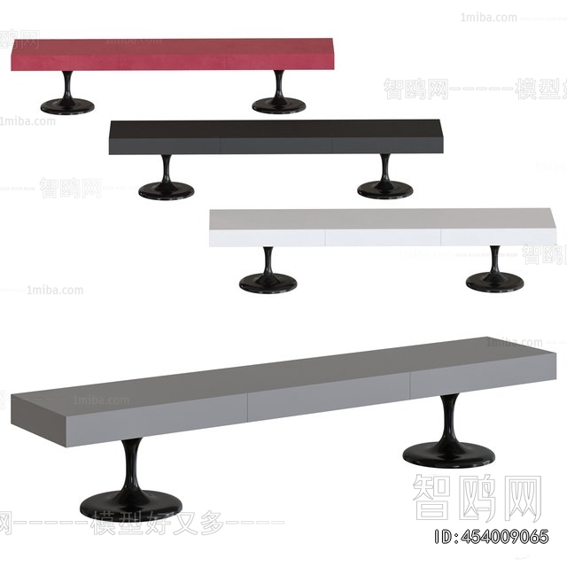 Modern Wooden Bench Or Stool