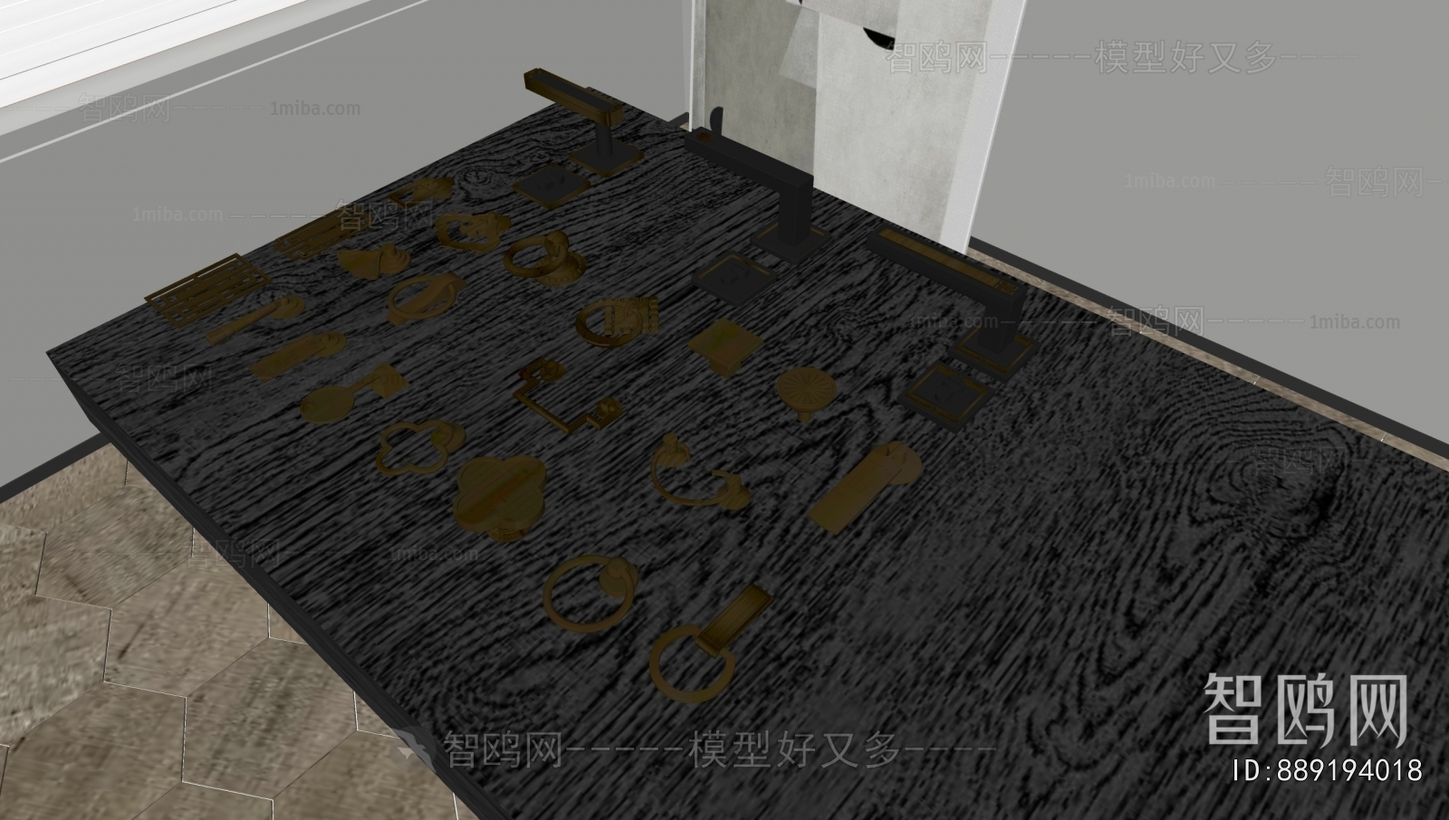 New Chinese Style Door Handle